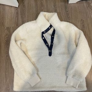 Calvin Klein 1/4 button up fleece